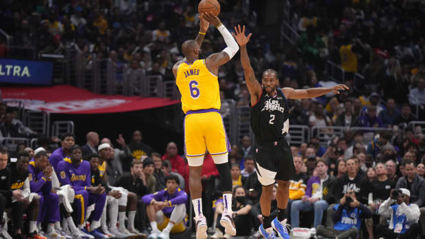 lebron james kawhi leonard clippers